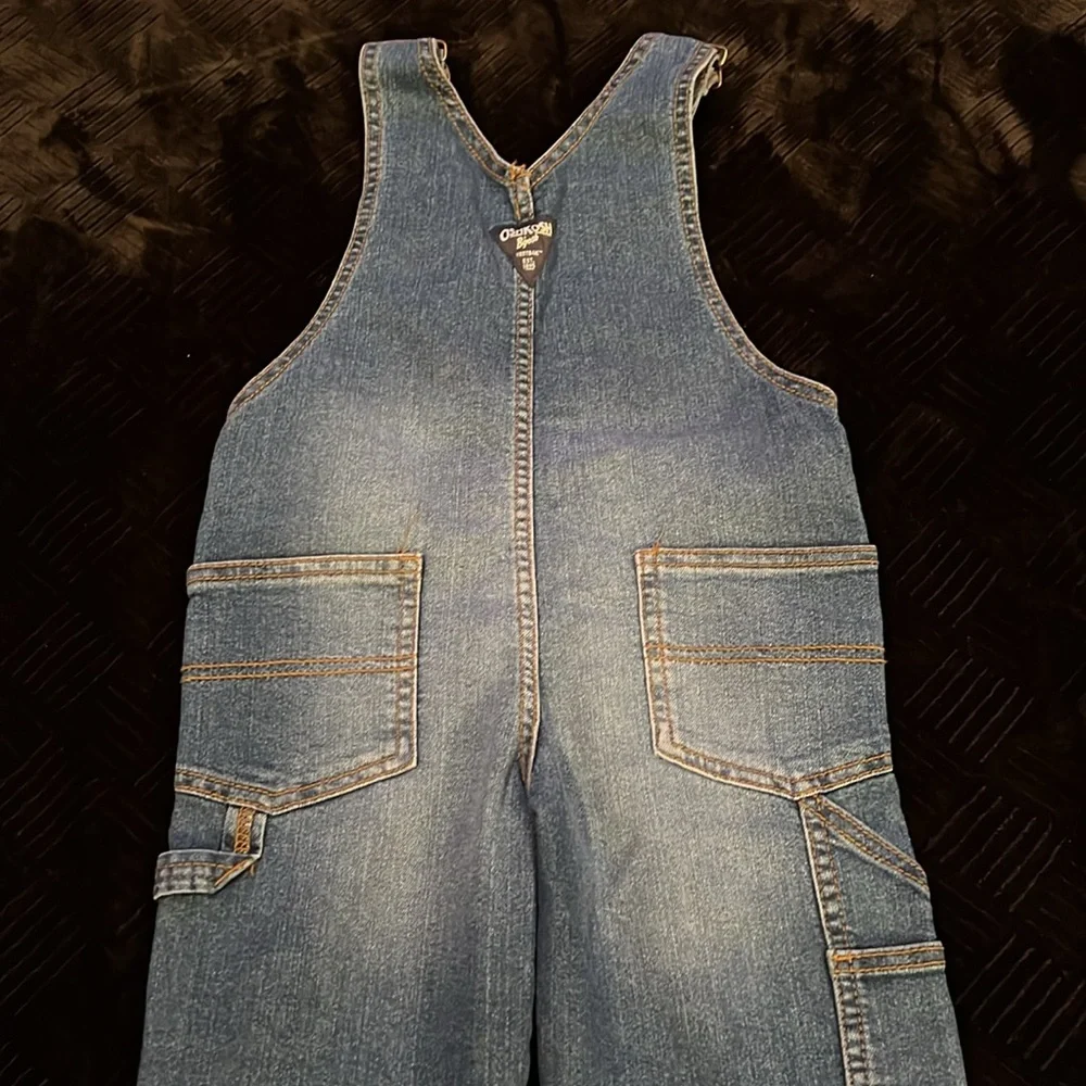 Oshkosh B’gosh Denim Overalls. Toddler boys size 3T